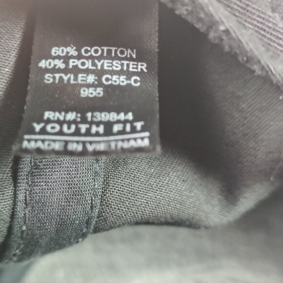 Jackson Hole Wyoming Hat Cap Snap Back Boys Black Ski Resort - Picture 12 of 14